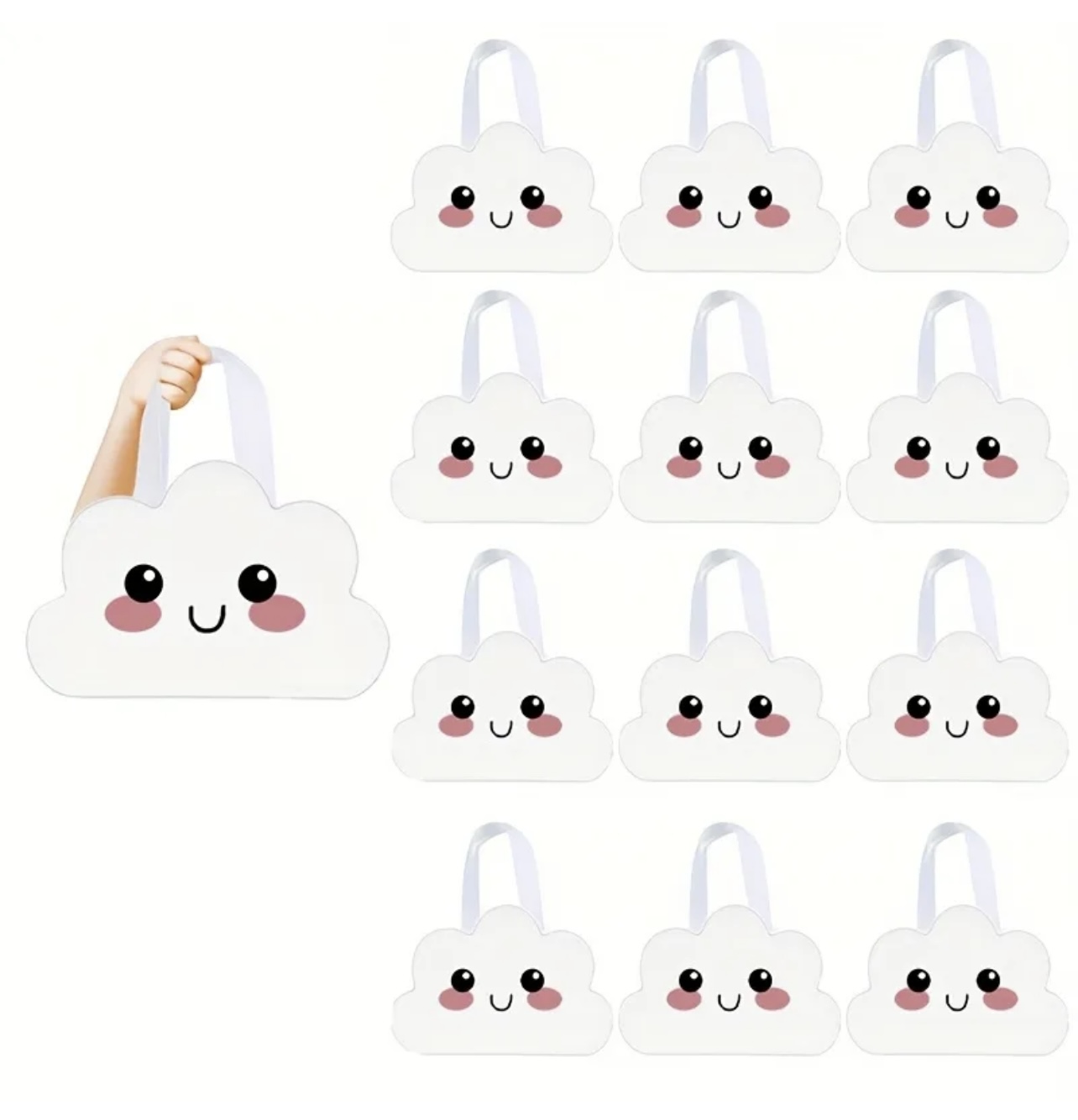 أكياس للهدايا و التوزيعات على شكل سحابة ☁️