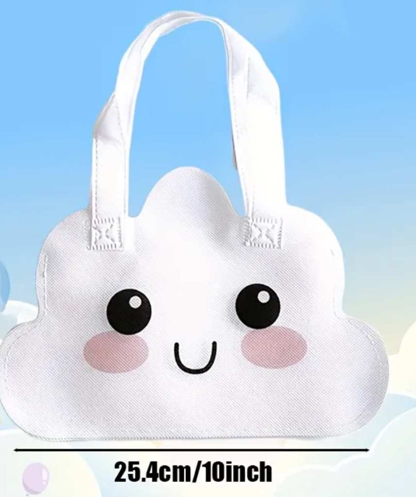 أكياس للهدايا و التوزيعات على شكل سحابة ☁️