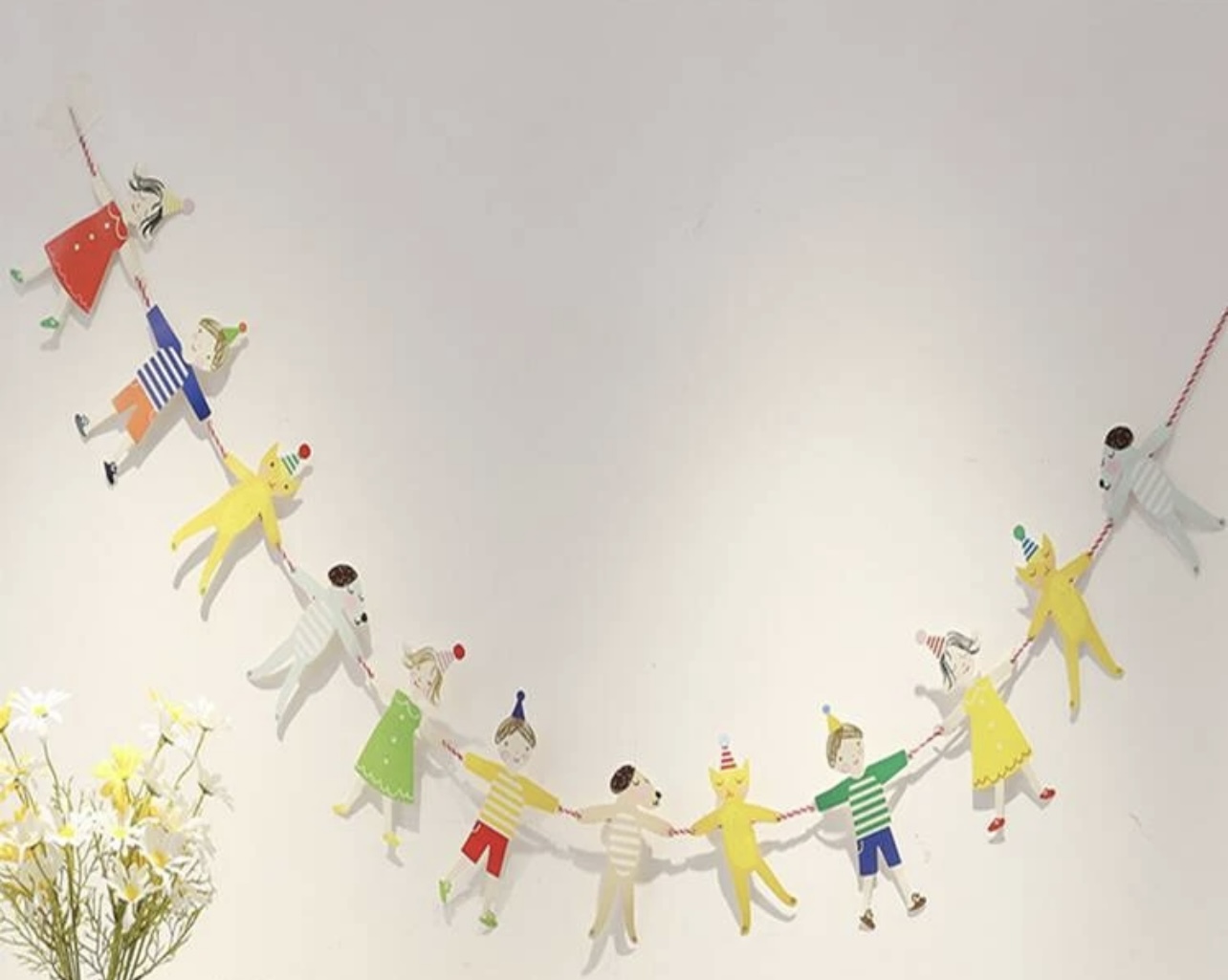 زينة جدارية "بانر" لحفلات الاطفال 