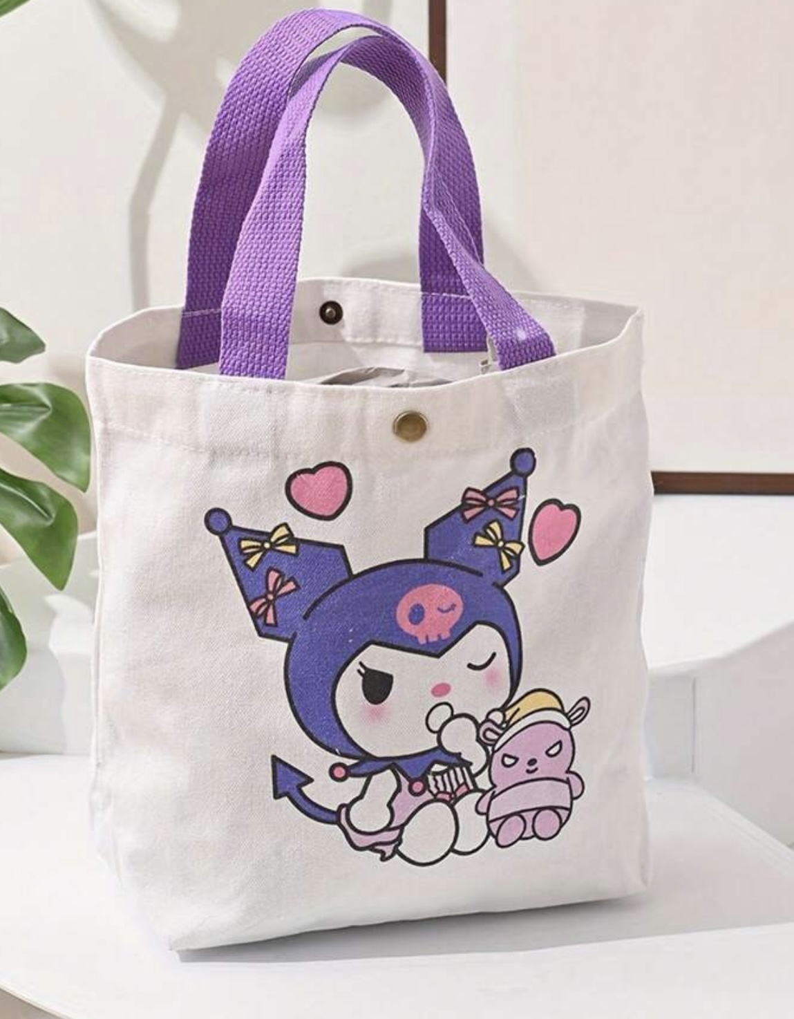 شنطة توت جميلة بشخصية سانريو كورومي