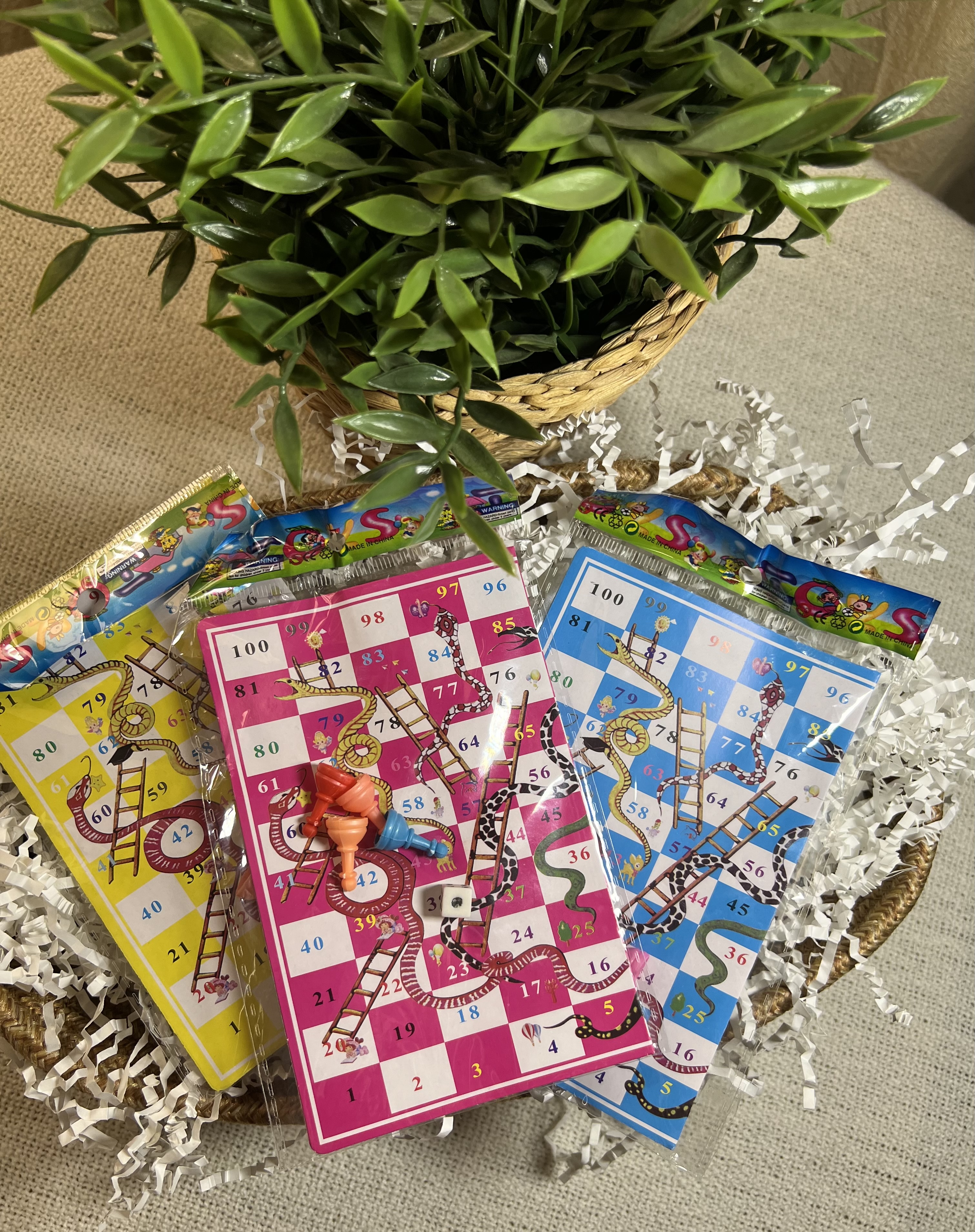 لعبة السلم و الثعبان 