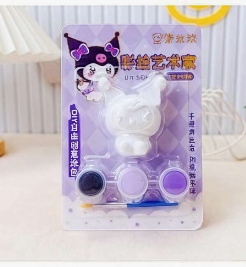 شخصية كورومي ثلاثية الابعاد للتلوين + كيس أهداء بشخصية كورومي 