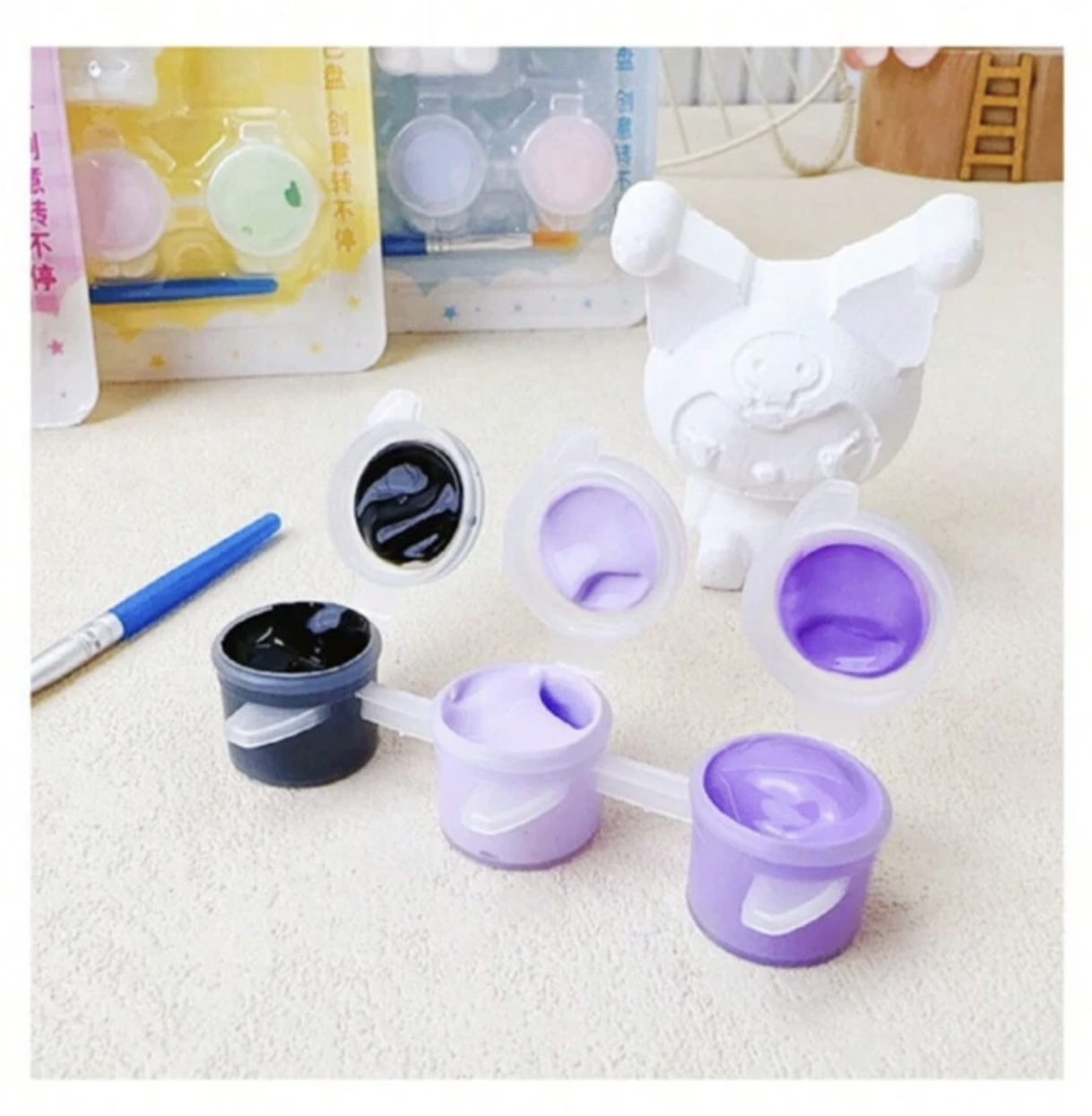 شخصية كورومي ثلاثية الابعاد للتلوين + كيس أهداء بشخصية كورومي 