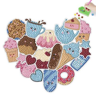 مجموعة فن الرسم الماسي على الملصقات 